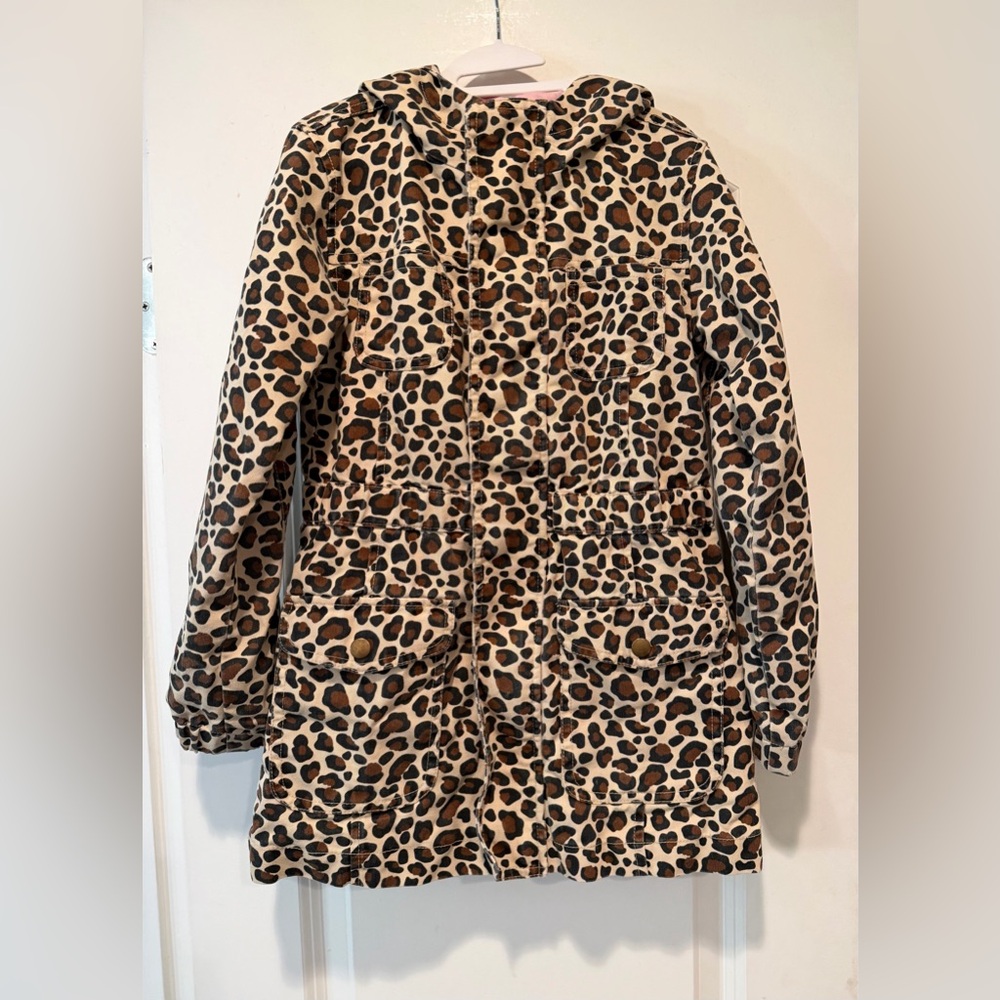 Cat & Jack Leopard Jacket - M 7/8